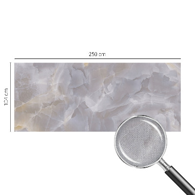 Peel and stick wall mural for living room Marble waves