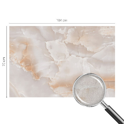 Peel and stick wall mural for kids' room with a stone pattern