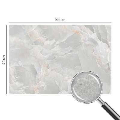 Peel and stick wall mural for bedroom with a marble texture