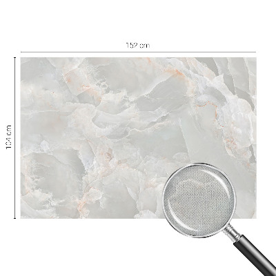Peel and stick wall mural for bedroom with a marble texture