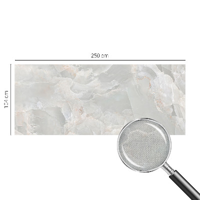 Peel and stick wall mural for bedroom with a marble texture