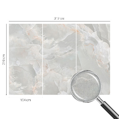 Peel and stick wall mural for bedroom Marble texture