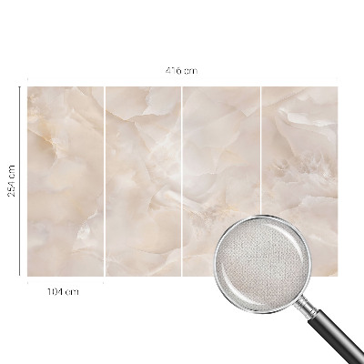 3D wall mural Delicate marble