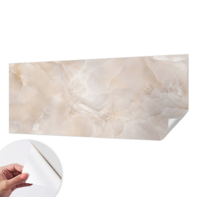 3D wall mural with a delicate marble motif