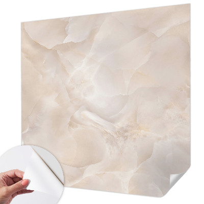3D wall mural with a delicate marble motif