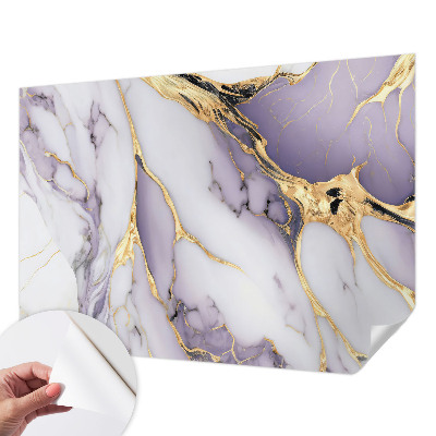 3D photo wallpaper mural with an abstract marble design