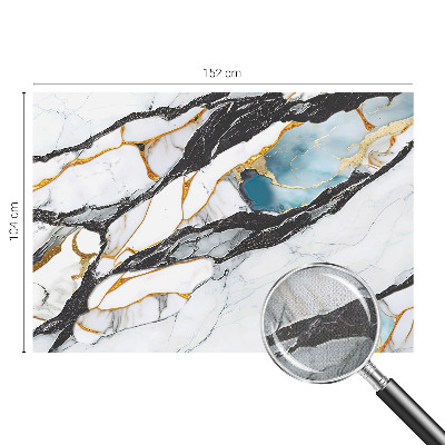 Nursery wall mural Elegant marble