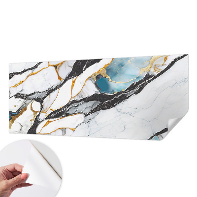 Nursery wall mural Elegant marble