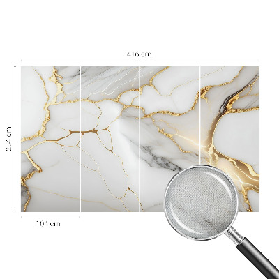 Peel and stick wallpaper mural Marble elegance