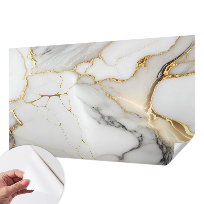 Peel and stick wallpaper mural Marble elegance