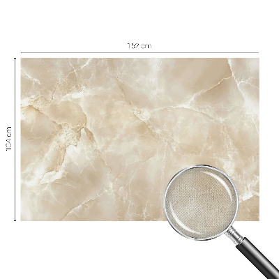 Peel and stick wall mural with a natural stone look