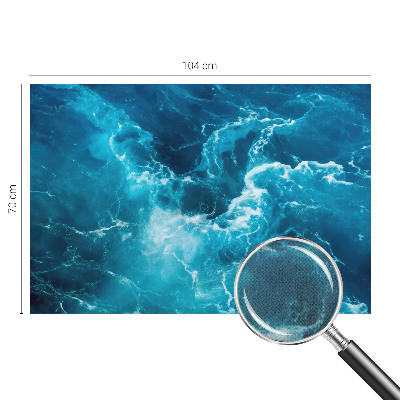 Self-adhesive photo wallpaper Sea eddies