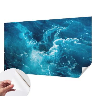 Self-adhesive photo wallpaper Sea eddies