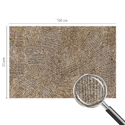 Peel and stick wall mural for kids' room Structural lines