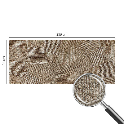 Peel and stick wall mural for kids' room Structural lines