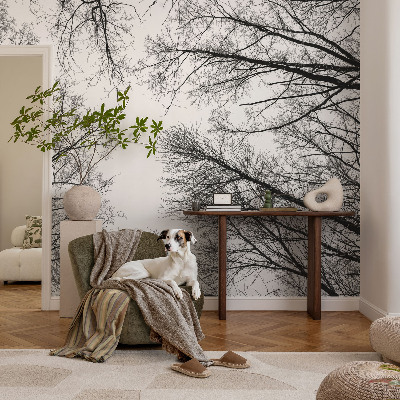 Children's wall mural Bare branches