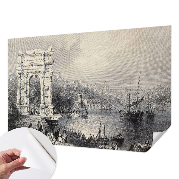 Peel and stick wall mural Seascape