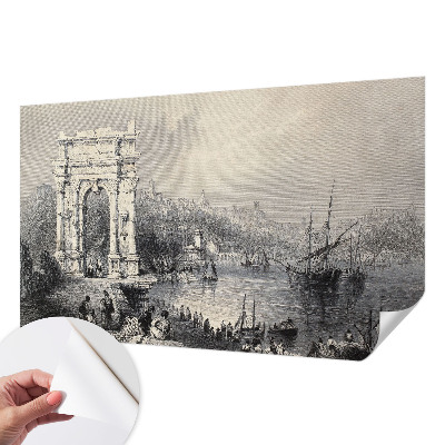 Peel and stick wall mural Seascape