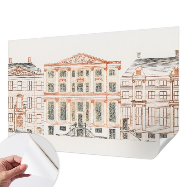 Baby room wall mural Classic buildings