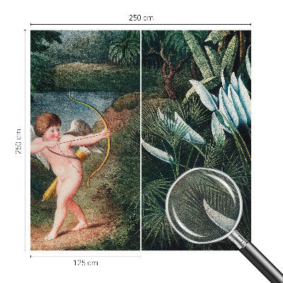 Peel and stick wallpaper mural Adorable Cupid