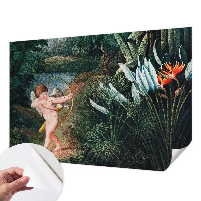 Peel and stick wallpaper mural Adorable Cupid