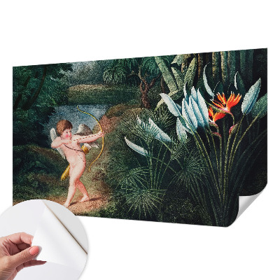 Peel and stick wallpaper mural Adorable Cupid