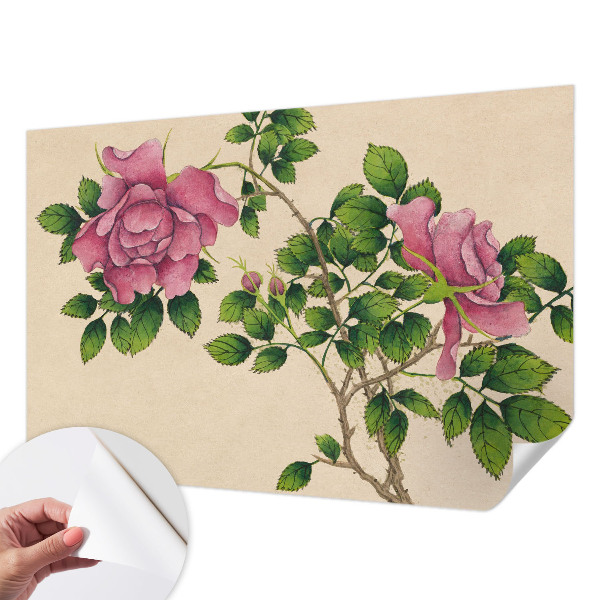 Self-adhesive photo wallpaper Romantic roses