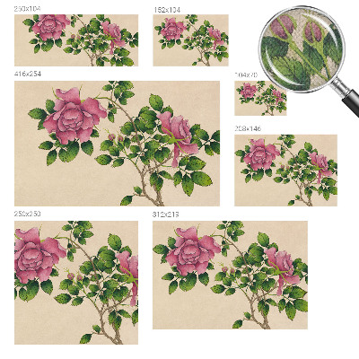 Self-adhesive photo wallpaper Romantic roses