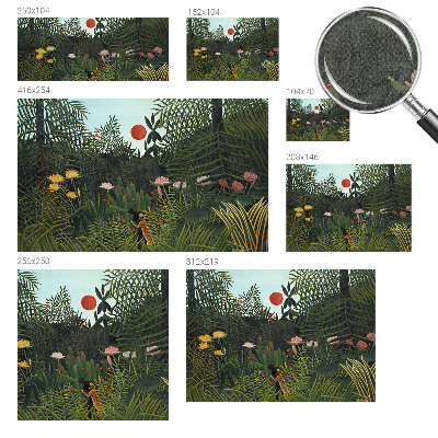 Removable wall mural Exotic landscape