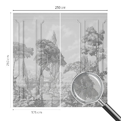 Removable wall mural wallpaper Atmospheric nature