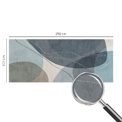 Peel and stick wall mural for kids' room Modern abstraction