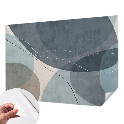 Peel and stick wall mural for kids' room Modern abstraction