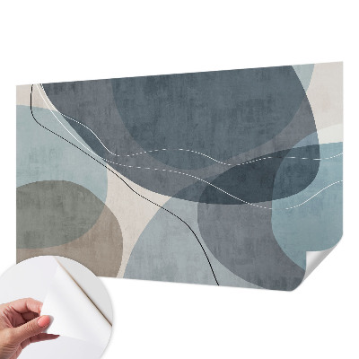 Peel and stick wall mural for kids' room Modern abstraction