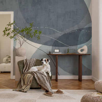 Peel and stick wall mural for kids' room Modern abstraction