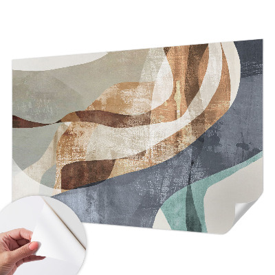 3D photo wallpaper mural Abstract composition