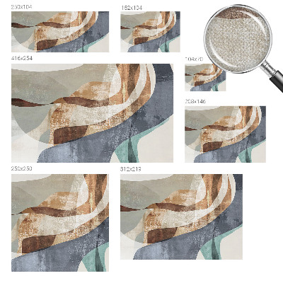3D photo wallpaper mural Abstract composition