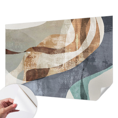 3D photo wallpaper mural Abstract composition