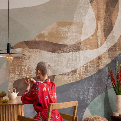 3D photo wallpaper mural Abstract composition