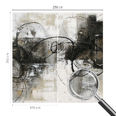 Children's wall mural Abstract vortex