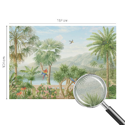 Self-adhesive wall mural Exotic landscape