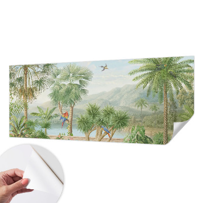 Self-adhesive wall mural Exotic landscape