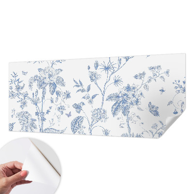 Removable wall mural wallpaper Floral pattern