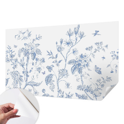 Removable wall mural wallpaper Floral pattern