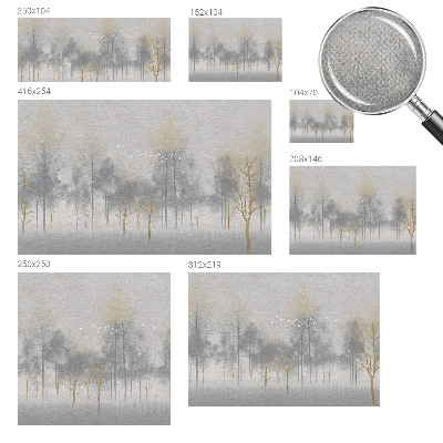 Children's wall mural Forest harmony