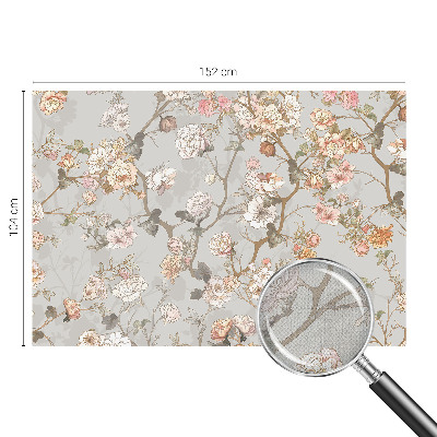 Nursery wall mural Romantic pattern