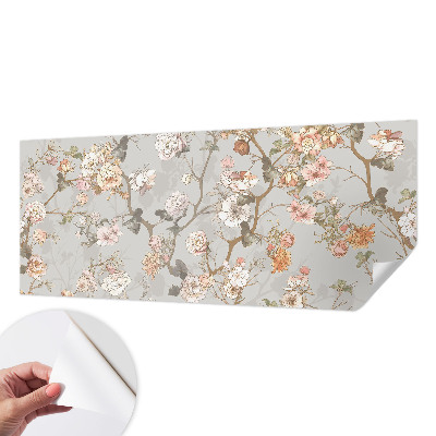 Nursery wall mural Romantic pattern