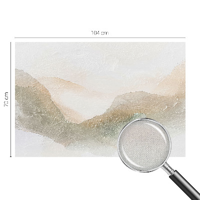 Peel and stick wall mural with a subtle streaked pattern
