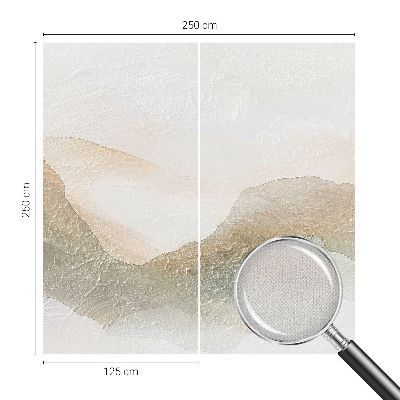 Peel and stick wall mural Subtle streaks