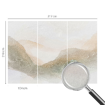 Peel and stick wall mural Subtle streaks