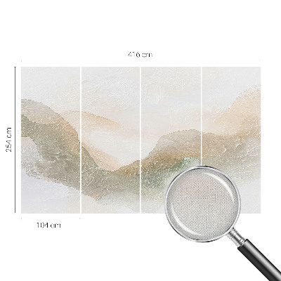 Peel and stick wall mural with a subtle streaked pattern